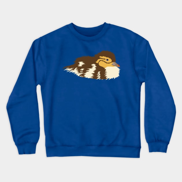 Duckling Mandarin Duck Crewneck Sweatshirt by stargatedalek